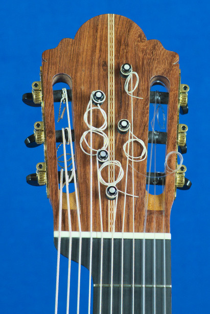 head 11 string guitar